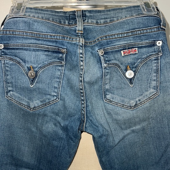 Hudson Ginny Straight Ankle With Cuff Womens Jeans Size 24! - Picture 7 of 10